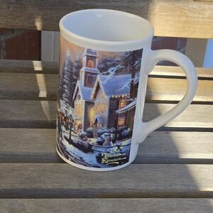 Thomas Kinkade 14 Oz. Winter Scene Mug 2010